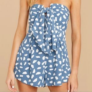 Blue Romper